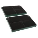 Alapure LongLife Koolstoffilter geschikt voor AEG MCFE28 / 9029801272 / 4055275533 / EFF492