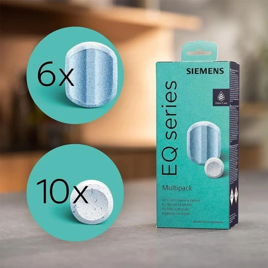 Tabletki do odkamieniania i czyszczenia Siemens EQ Series Multipack TZ80003A / 00312291