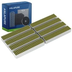 Alapure CleanAir Plus Koolstoffilter geschikt voor Siemens 17005507 / LZ21WWB16 (8 St)