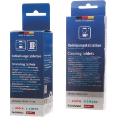 Siemens Onderhoudsset Koffiemachine Ontkalkingstabletten + Reinigingstabletten 00312261