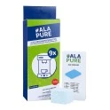 Tabletki odkamieniające Alapure 2 w 1, przeznaczone do modeli Siemens 00312440 / 00312290 / TZ80032A / 00312445 / serii EQ (9 x 40 g)
