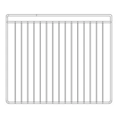 AEG Stojak do piekarnika 465x385mm / 3878861016