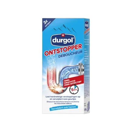Durgol Środek do udrożniania rur (3 x 50 g)