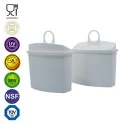 Alapure Waterfilter geschikt voor Braun KWF2 (2St.)