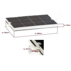 Filtr węglowy Constructa 00351210 / 351210 / CD96965001
