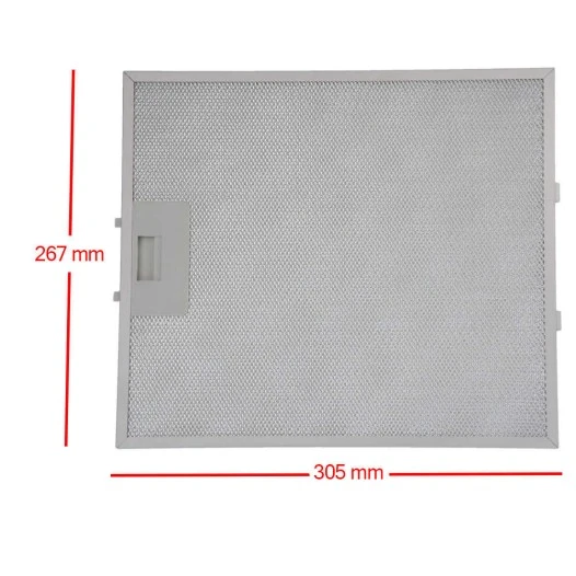 Alapure Metaalfilter geschikt voor Ikea 4055250429 304x267x9mm