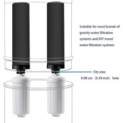 Berkey Fluoride en Arsenicum PF-2 filterelementen