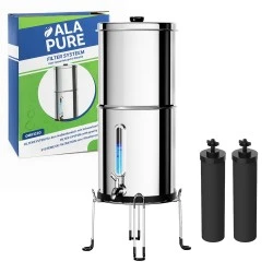 Alapure OWF020 Gravity RVS 8,5 liter Zwaartekracht Filtratie SET