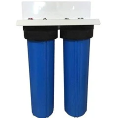 2 fase 20inch BigBlue Filterhuis Aansluiting 1inch