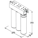 FT-line 3 Inbouw Waterfiltersysteem Zonder Zilver Carbon