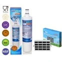 Alapure Waterfilter geschikt voor Bauknecht SBS003- en Antibacteriele Luchtfilter HYG001