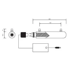 UV Lamp 1 GPD