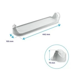 Hotpoint-Ariston Koelkast Flessenbak 442x105mm / C00283254