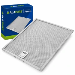 Filtr metalowy Alapure pasujący do modelu AEG 4055110128, wymiary 300 x 250 x 7 mm