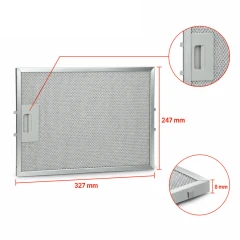 Filtr metalowy Pelgrim 46219 247 x 327 mm 