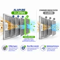 Filtr metalowy Beko 129730007 / 115657 320 x 273 x 8 mm