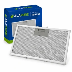 Filtr metalowy Alapure pasujący do modelu Klarstein 10034874 / Paolo 72, 309 x 168 mm