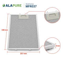 Filtr metalowy Alapure pasujący do modelu Klarstein 10034871, 257 x 338 mm
