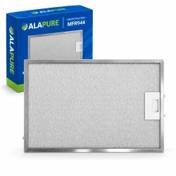 Alapure MFR944 – pasuje do metalowego filtra Miele 8270321 o wymiarach 375 x 280,5 x 9