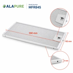 Filtr metalowy Alapure pasujący do Constructa 746789 / 00746789 165 x 302 mm