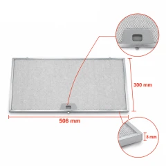 Filtr metalowy Electrolux 4055135349 506 x 300 x 8 mm
