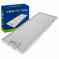 Filtr metalowy Alapure pasujący do modelu Siemens 11022474, wymiary 482 x 192 x 8 mm