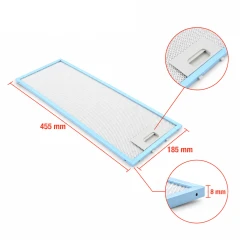Filtr metalowy Elica GRI0025433A 456 x 185 x 8 mm 