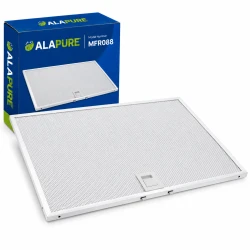 Filtr tłuszczowy Alapure Metall – pasuje do modelu Ikea 4055253274, wymiary 243 x 409 x 9 mm
