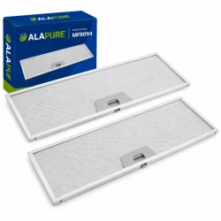 Filtr metalowy Alapure pasujący do modelu Juno 50286534008, 137 x 410 mm (2 szt.)