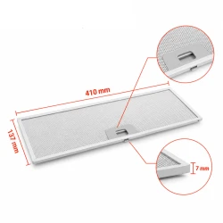 Filtr metalowy Zanker 50286534008 137 x 410 mm (2 szt.)