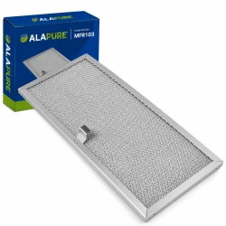 Filtr metalowy Alapure pasujący do modelu Novy 563-8020A / 609014, wymiary 387 x 153 x 10 mm