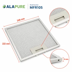 Filtr metalowy Alapure pasujący do modelu Amica 1039799 249x222