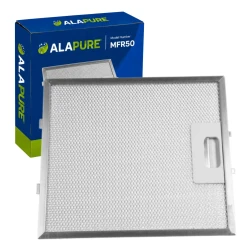 Filtr metalowy Alapure przeznaczony do Turboair GF04MC 227 x 224 x 9 mm