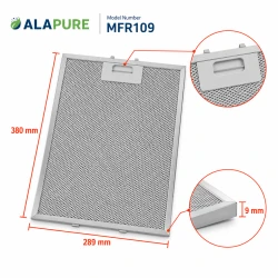 Filtr metalowy Alapure pasujący do Turboair 380 x 290 mm GF03RB