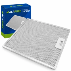 Filtr metalowy Alapure pasujący do Whirlpool 482000099468 / 350 x 350 mm