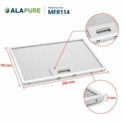 Filtr metalowy Alapure pasujący do modelu Best 80877228, 182 x 284 mm