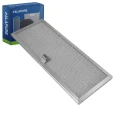 Filtr metalowy Alapure pasujący do modelu Novy 563-8020A / 609014, wymiary 387 x 153 x 10 mm