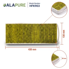 Alapure Koolstoffilter geschikt voor Bora Pure PUAKF