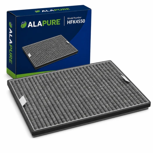 Alapure HFK4560 – kompatybilny z filtrem węglowym Miele DKF16-P / 7932320 (2 szt.)