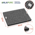 Alapure HFK4560 – kompatybilny z filtrem węglowym Miele DKF16-P / 7932320 (2 szt.)