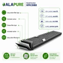 Alapure HFK3990 – kompatybilny z filtrem węglowym Miele DKF21-P / 9720600 (4 szt.)