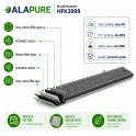 Alapure HFK3999 – pasuje do filtra węglowego Miele DKF13-P