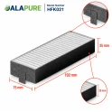 Filtr akustyczny Alapure pasujący do modelu Siemens 17004801 / HEZ9VEDU0