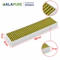 Filtr Alapure CleanAir pasujący do modelu Siemens HZ381700 / 17000822