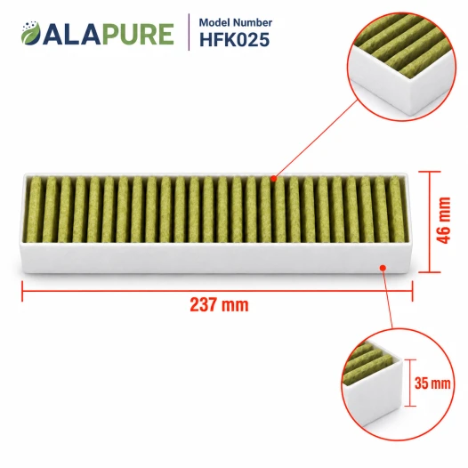 Filtr węglowy Alapure CleanAir Plus pasujący do Gaggenau 17005381 / AA200100