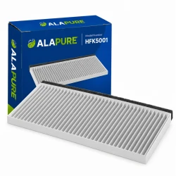 Filtr węglowy Alapure HFK5001 CleanAir pasujący do modeli 17006837 / 11025805 / 5Z 51ITB1X4 / DSZ4551 / LZ45510
