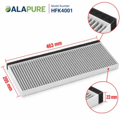 Filtr węglowy Alapure CleanAir pasujący do modeli Siemens 20004001 / 11025806