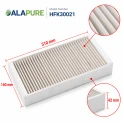 Alapure HFK30021 Filtr cząstek drobnych, pasujący do modelu HF3002