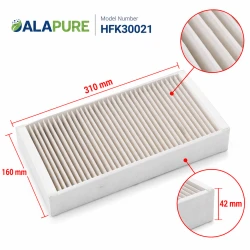 Alapure HFK30021 Filtr cząstek drobnych, pasujący do modelu HF3002