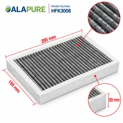 Alapure HFK3008 – filtr zapachów i cząstek stałych, pasujący do modelu HF3008